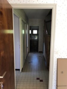 rénovation carrelage couloir
